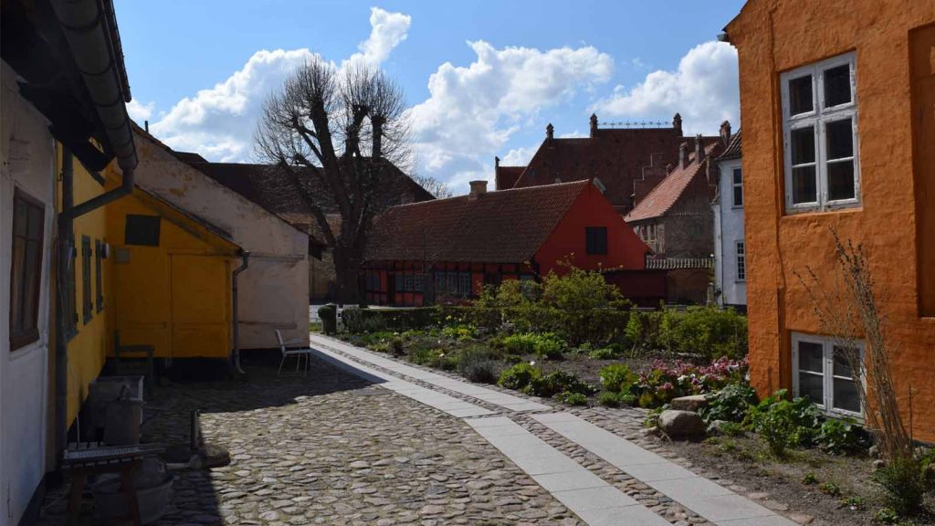 Gårdmiljø på Holbæk Museum