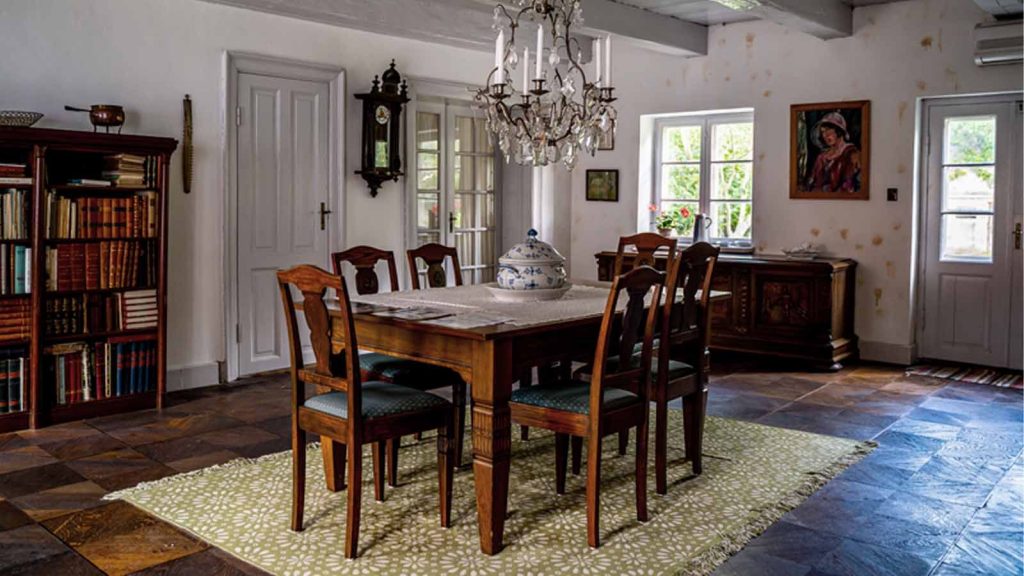 Spisestue på Malergården