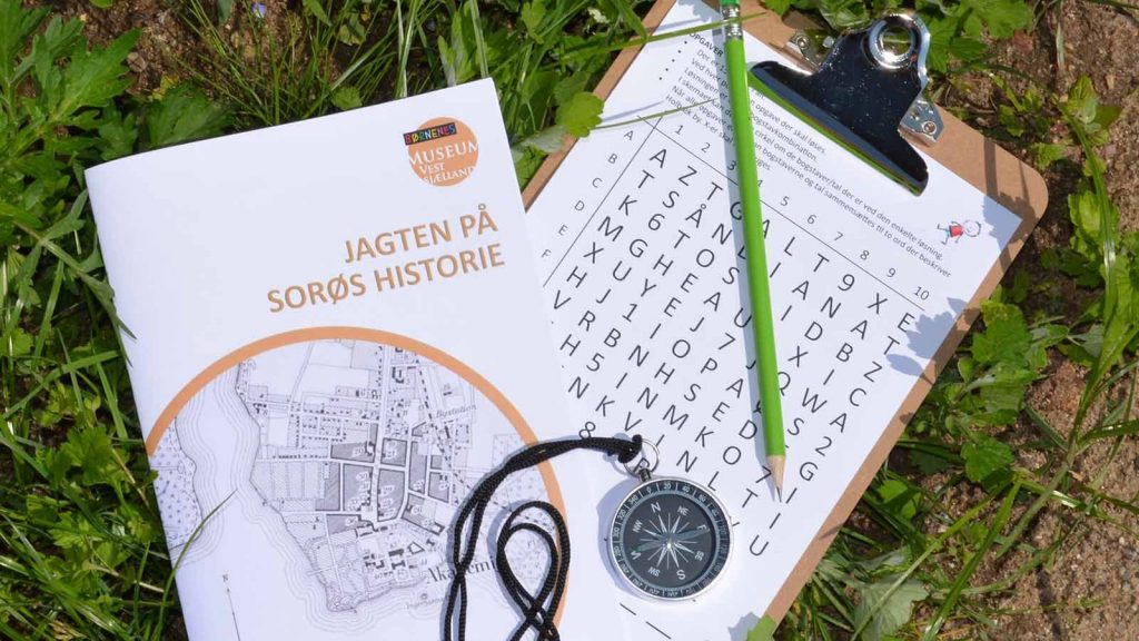 Jagten på Sorøs historie - indhold i pose