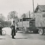Tysk lastbil køre ind i Sorø