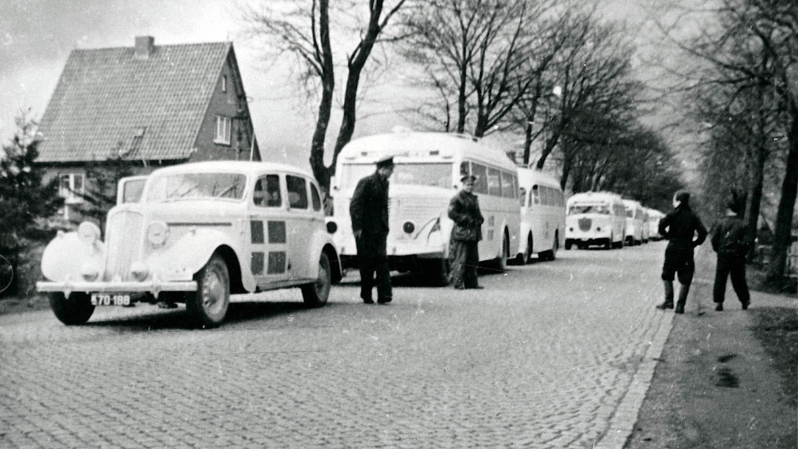 De hvide busser, 2. verdenskrig
