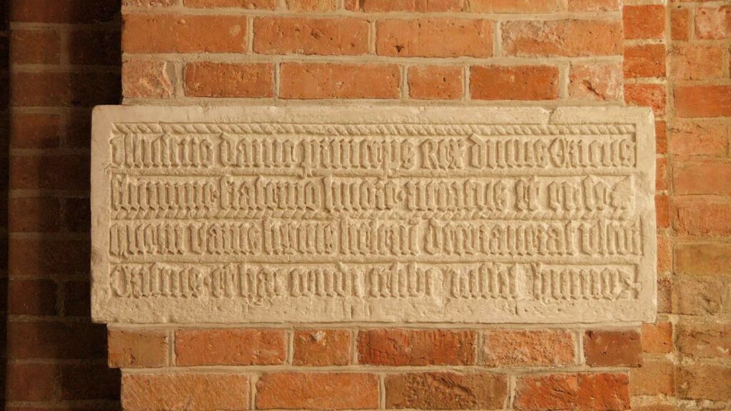 Detail from St. Bendt's Church