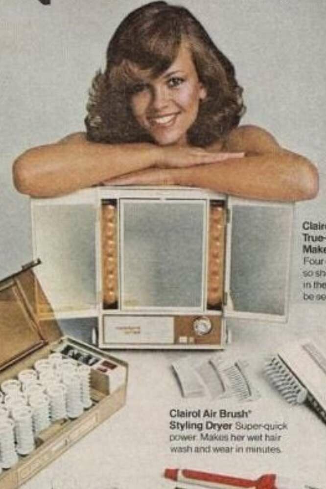 Carmen Curlers Clairol reklame