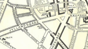 Gadeforløb på bykort Ringsted