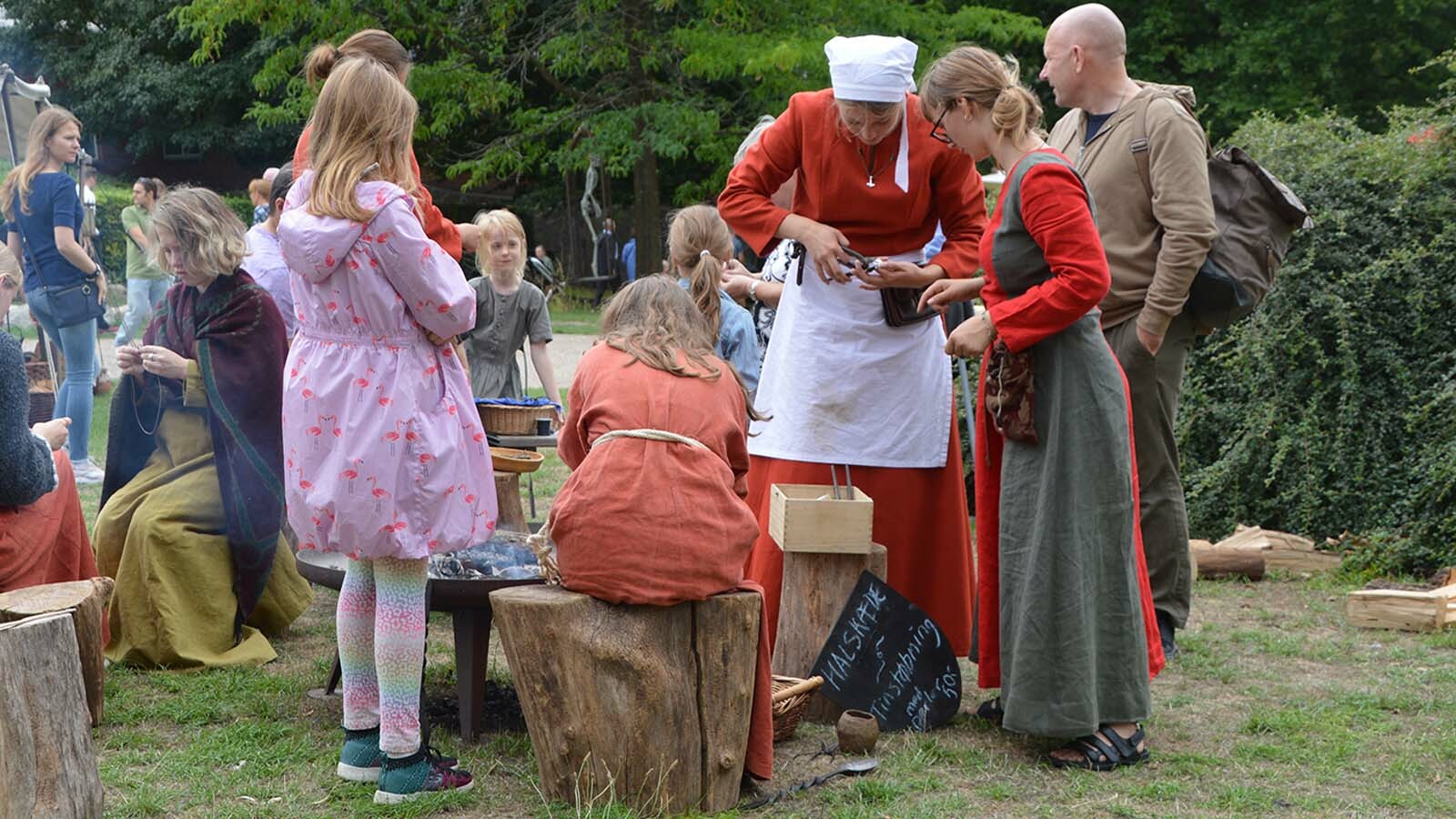 Frivillige på Ringsted Middelalderfestival, Valdemars Værksted