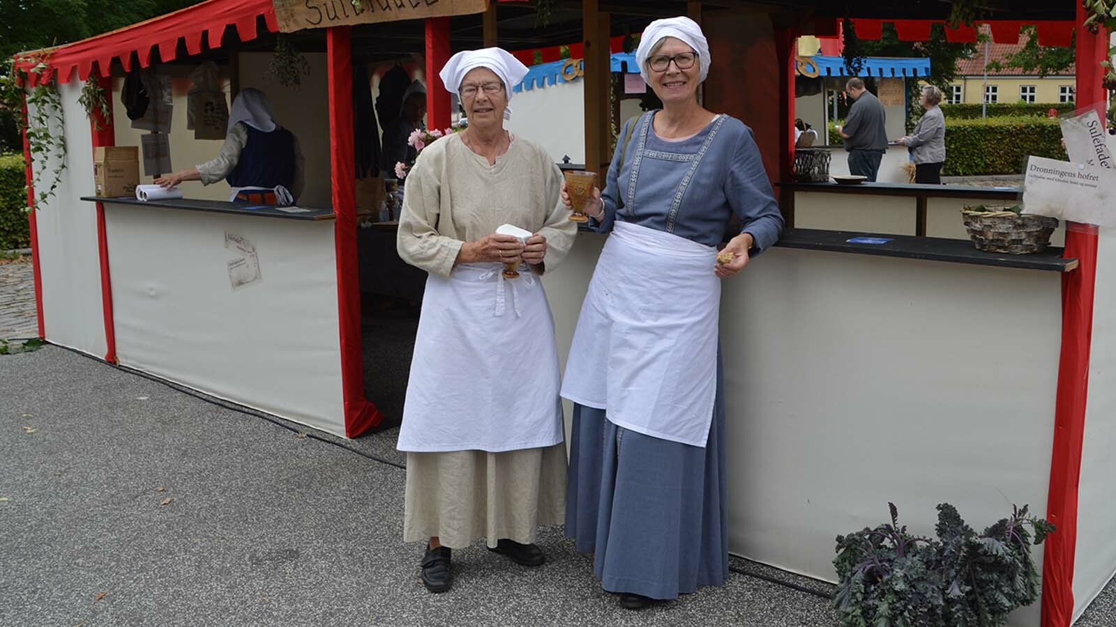Frivillige på Ringsted Middelalderfestival