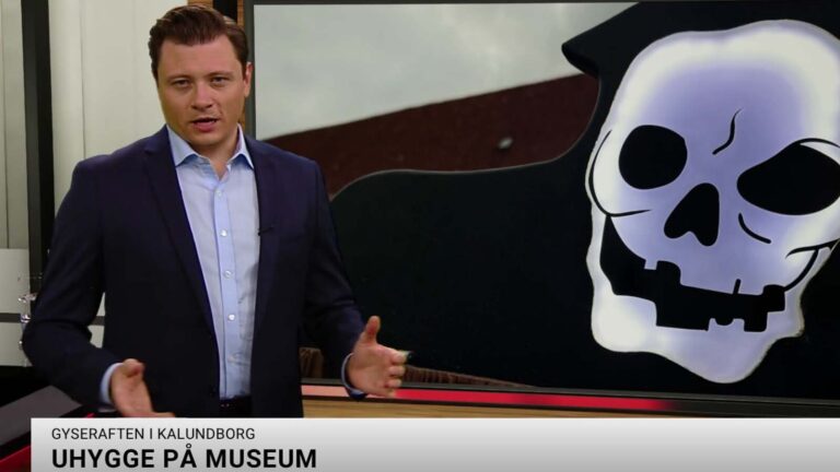 TV2 Øst nat på museet kalundborg