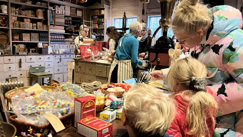 Julehygge i Købmandsgården