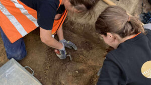 Lance parts are released