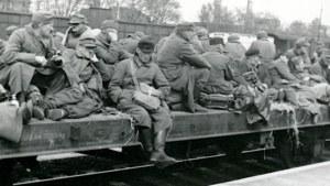 Tyske soldater forlader Danmark Foto FHM